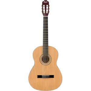 Fender Squier SA-150N, Squier Chitarra Elettrica Acustica Classica Per Principianti, Corde di Nylon, Colore Naturale, Include lezioni virtuali gratuite su Fender Play