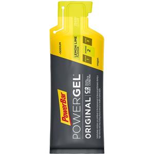 PowerBar Power Gel Original 41g Lemon Lime - Gel Energetico con Carboidrati e Fruttosio per Energia Rapida
