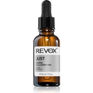 REVOX B77 Just Marine Collagen HA - Siero Viso e Collo Idratante con Collagene Marino e Acido Ialuronico, 30 ml