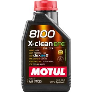 Motul Olio motore Motul 8100 X-CLEAN EFE 5W30 LT. 1
