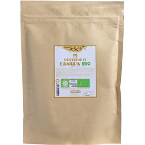 Erbavoglio Proteine di Canapa Bio 450g - Superfood in polvere ricco di proteine e omega 3-6-9