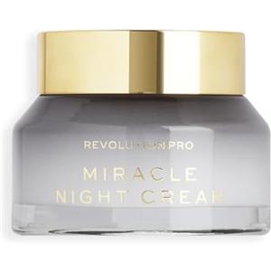 Revolution Beauty London Revolution Pro Miracle Night Cream, Pelle più liscia, più tonica e più giovane, Ripristina la pelle durante la notte, 50ml