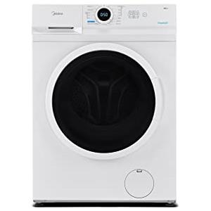 Midea MF100W70/E Lavatrice a Carica Frontale, 7 kg, 40cm di profondità Slim Design, 1200 Giri, Hygiene 90 ℃, Opzioni di Temperatura Multiple, Colore Bianco