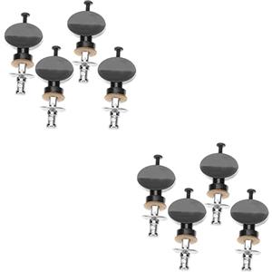 ibasenice 8 Pcs Ukulele Manopole Pin Peg Per Ukulele Sintonizzatore Teste Della Macchina Manopole Ukulele Parti Di Ricambio Ukulele Tuner Ukulele Accessori Di Ricambio Ukulele Ponte Pin