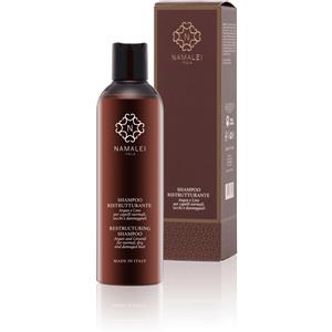 Namalei Shampoo Ristrutturante Argan e Lino - Idratante e Rigenerante per Capelli Secchi e Trattati, 250 ml