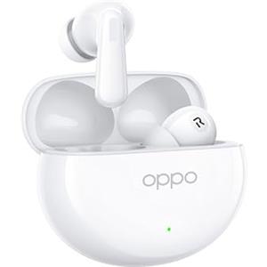 OPPO Enco Air4 Auricolari True Wireless,44h di Autonomia, Driver in Titanio, Bluetooth 5.4, Controlli Touch, Cancellazione del rumore AI, Android e iOS, IP55, [Versione Italiana], Silky White