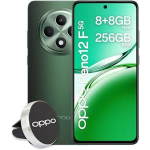 OPPO Reno12 F 5G AI Smartphone, Tripla fotocamera 50+8+2MP, Selfie 32MP, Display 6.67