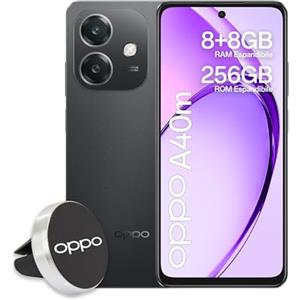 OPPO A40M Smartphone, Fotocamera AI 50MP, Selfie 5MP, Display 6.67