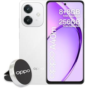 OPPO A40M Smartphone, Fotocamera AI 50MP, Selfie 5MP, Display 6.67