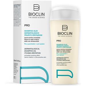 Bioclin Pro Shampoo Olio 200 ml - Lenitivo per Prurito e Irritazioni del Cuoio Capelluto Ultrasensibile