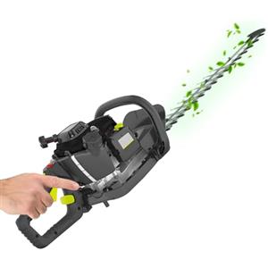 Avilia Tagliasiepi a Scoppio con Motore 22.5CC - Lama in Acciaio Affilata a Laser e Impugnatura Ergonomica, Leggero, Sistema Antivibrazioni, Avviamento Facilitato, 650W, 98x23x22cm - motore 2 tempi