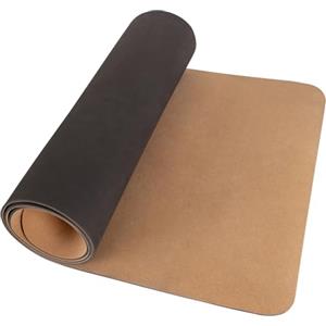 Selonis Tappetino Da Yoga In Sughero Superficie Antiscivolo Tappetino Da Fitness Struttura Naturale Durevole E Versatile Per Meditazione Esercizi E Relax, Naturale