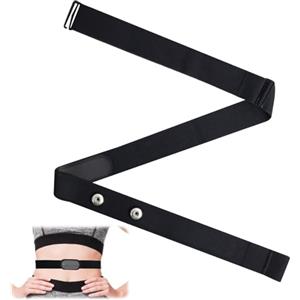 Annlpoy Fascia elastica regolabile per cardiofrequenzimetro (70 cm a 105 cm) compatibile con per Wahoo Polar H10 H9 Coospo Magene LIVLOV, ideale per Corsa Ciclismo