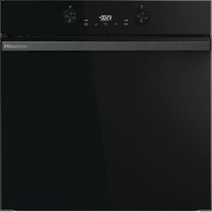 Hisense BI64221PDBG Forno Even Bake 77 litri, Elettrico 60 Cm Pirolitico, modalità Air Fry, Efficienza energetica A+, modalità Pizza 300°, Nero