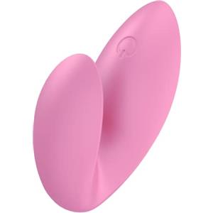 Satisfyer, vibratore da dito, Love Riot, molto versatile, in silicone, colore:rosa