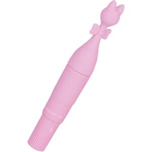 EIS, vibratore, 'vibratore a forma di gatto, 16,3 cm', impermeabile, con impugnatura, silicone delicato sulla pelle