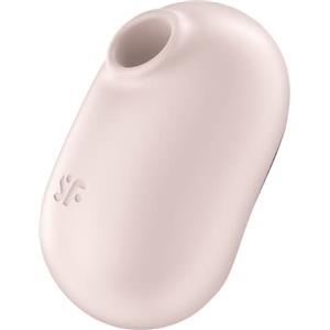 Satisfyer, vibratore, vibratore a onde di pressione, 'Pro To Go 2', 8,5 cm, portatile, 2 motori, colore:beige