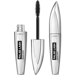 L'OREAL PARIS L'Oréal Paris False Lash Mascara Volumizzante e Incurvante Con Setole Lunghe ai Lati per Effetto Occhi Grandi a Lunga Tenuta Colore Nero - Set da 2