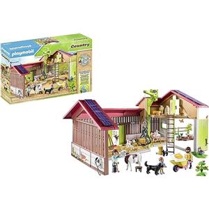 PLAYMOBIL Country 71304 - Grande azienda agricola in plastica sostenibile con molte funzioni e accessori, per bambini dai 4 anni