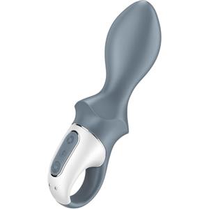 Satisfyer, vibratore, vibratore anale, 'Air Pump Booty 1', 18,5 cm, materiale delicato sulla pelle, ricaricabile, asta gonfiabile