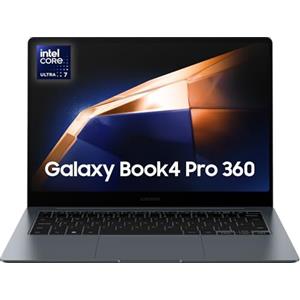 Samsung Galaxy Book4 Pro 360, Intel® Core™ Ultra 7 Processor, 16GB RAM, 512GB, Laptop 16