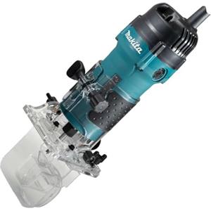 Makita Fresatrice per bordi 6 mm 530 W SAR base inclinabile.