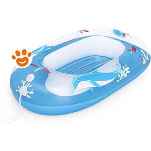 Bestway Canottino a Balena (102x69cm) Art. 34037 - Confezione Da 1 Pezzo