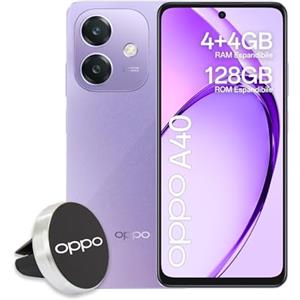 OPPO A40 Smartphone, Fotocamera AI 50MP, Selfie 5MP, Display 6.67