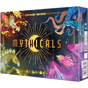 Asmodee Mythicals, Gioco da Tavolo, 8+ Anni, 2 Giocatori, Edizione in Italiano