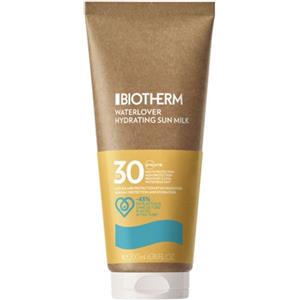 Biotherm Waterlover Hydrating Sun Milk SPF30 - Latte solare idratante 200ml con protezione alta e formula biodegradabile