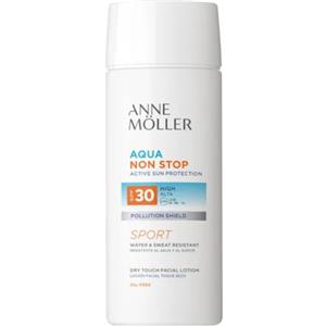 Anne Moller Aqua Non Stop Facial Lotion SPF 30 - Leggera, Oil Free, Resistente all'Acqua, 75 ml