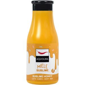 Aquolina Latte Corpo Miele Sublime 250 ml - Idratante e Nutriente con Olio di Mandorle e Burro di Karité