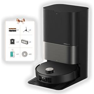Dreame X50 Ultra Complete - Aspirapolvere Robot con Navigazione IA, Aspirazione 20000 Pa e Superamento Ostacoli fino a 6 cm