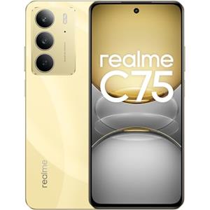 realme C75 Smartphone 8+128GB, Resistenza Ultra alla Polvere e all'Acqua IP69, Batteria massiva da 5828mAh, Fotocamera con AI da 50 MP, Display da 6,72