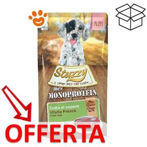 Stuzzy Monoprotein Puppy Vitello Fresco 150g - Cibo Umido Grain & Gluten Free per Cuccioli