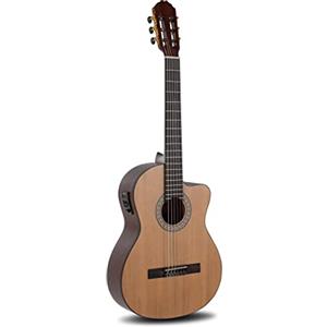 LUTHIER MANUEL RODRÍGUEZ Chitarra da concerto E-acustica - Caballero by MR - Principio 4/4 E-Acoustic Cutaway - Tavola armonica in cedro massello - Fondo/fasce in mogano Sapelli - CA-CM CE 4/4 Cedro