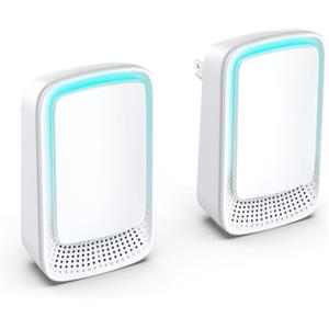 Dayear Purificatore d'Aria, Dayear plug-In Air Purifier Ionizzatore Purificatore d'Aria Mini Depuratore a Ioni Negativi per Camera Da Letto, Bagno, Soggiorno, Seminterrato/2 pezzi