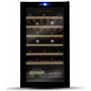 Datron Cantinetta Vino 34 Bottiglie Design Monotemperatura, Vetrina Refrigerata a Libera Installazione Mono Temperatura
