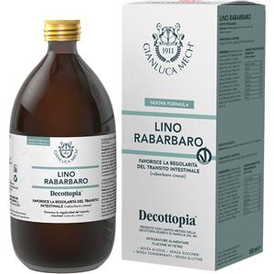 Gianluca Mech Lino Rabarbaro 500ml - Integratore Alimentare Naturale per la Regolarità Intestinale