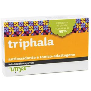 Virya Triphala - Integratore Alimentare Antiossidante e Tonico Adattogeno in 60 Compresse da 500mg