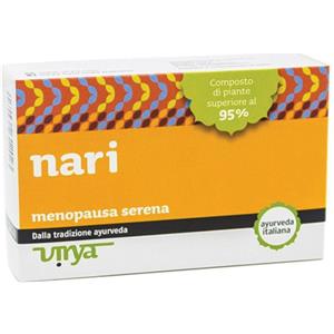 Virya Nari - Integratore Ayurvedico per il Benessere Femminile, 60 Compresse da 500mg