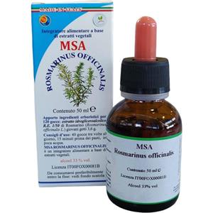 HERBOPLANET Srl MSA ROSMARINUS OFFICINALIS 50ML