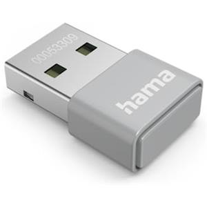 Hama N150 Nano WiFi Drive (adattatore USB WiFi, Dongle WiFi USB 2.0n 2.4GHz, 150Mbit/s, compatibile con WPA/WPA2 e WEP 128/64 bit)