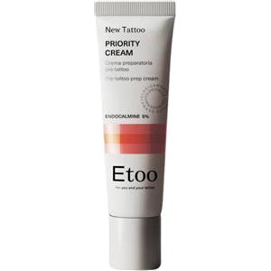 Etoopharma Priority Cream Preparatoria Pre-tattoo 30 ml - Crema per una pelle morbida e elastica