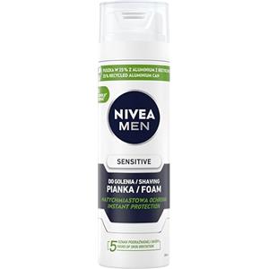 NIVEA MEN Sensitive - Schiuma da barba lenitiva da uomo, 200 ml