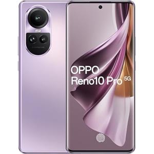 Non si applica Oppo Reno10 Pro 5G (viola lucido, 256 GB) (12 GB RAM)