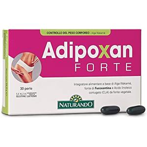 Naturando Adipoxan Forte - integratore alimentare Trattamento pancia e fianchi - 30 capsule