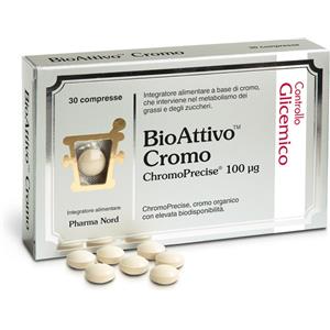 PHARMA NORD Srl Bioattivo cromo 30 compresse - BIOATTIVO - 903564464