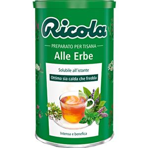 Ricola Tisana Alle Erbe - Tisana Istantanea 200g, Priva di Glutine e Lattosio