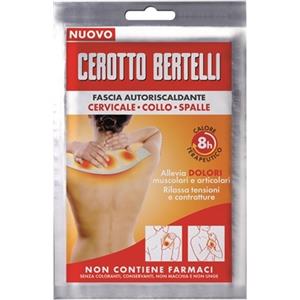 Kelemata Bertelli Fascia Autoriscaldante - Allevia dolori cervicali, collo e spalle, senza farmaci